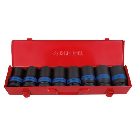 Coffret de douilles 1 chocs fines 8 pièces - 8835M