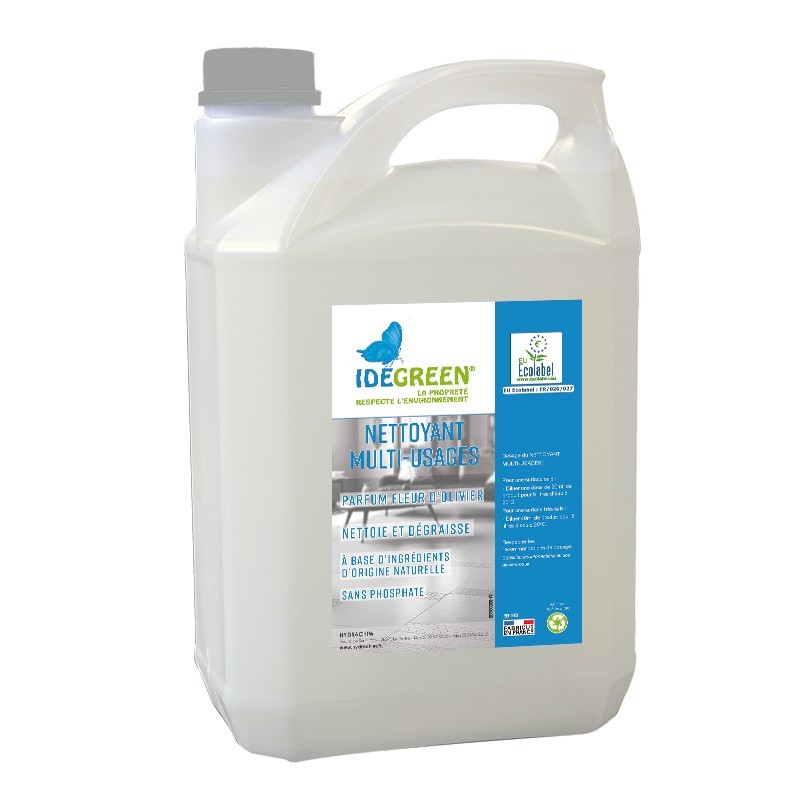 Nettoyant multi-usages ECOLABEL - 1803 - Bidon 5L Nettoyant multi-usages ECOLABEL - 1803 - Bidon 5L