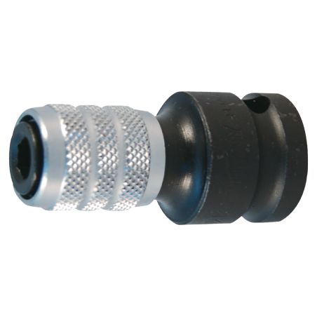 Douille chocs 1/2 porte embout 1/4à bague de verrouillage