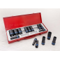 Coffret de douilles longues choc 1/2 15 pcs version 21-24-26-29-32mm