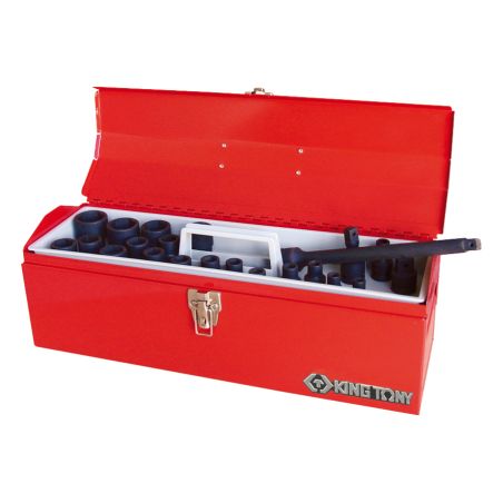 Coffret douilles à chocs 1/2 22 pièces de 8 à 32mm 87A03AUS+4424MP