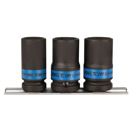 Jeu de douilles 1/2 spéciales jantes alu 3 pièces