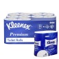 Papier toilette (petit rouleau) LUXE 4 pl. blanc 160 f. KLEENEX PREMIUM - Colis 24 rlx