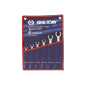 Trousse de 6 clés à tuyauter de 5/8 à 7/8