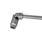 Clé en T avec douille articulée métrique
