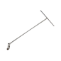Clé en T avec douille à double articulation 6 pans Longueur 400mm