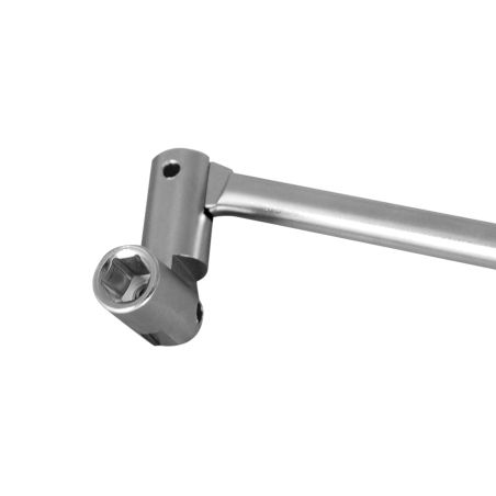Clé en T avec douille à double articulation 6 pans Longueur 400mm