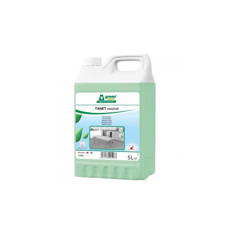 Nettoyant surfaces TANET NEUTRAL multi-usages ECOLABEL - Bidon 5L Nettoyant surfaces TANET NEUTRAL multi-usages ECOLABEL - Bidon 5L