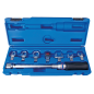 Coffret clé à déclenchement 345122DG 4-20Nm + 6 embouts 9x12 Coffret clé à déclenchement 345122DG 4-20Nm + 6 embouts 9x12
