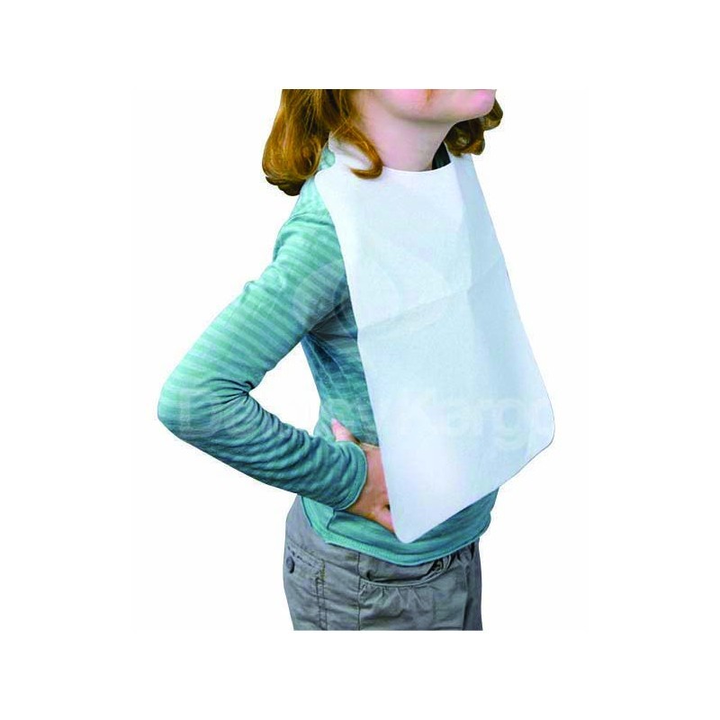 Bavoir jetable enfant 24X27 - Ct de 1000 Bavoir jetable enfant 24X27 - Ct de 1000