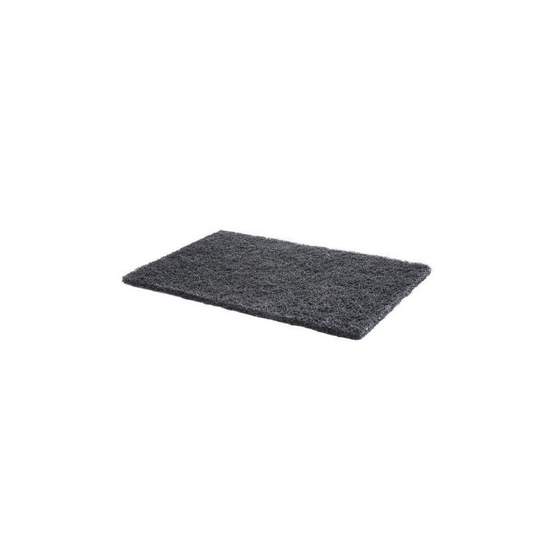 Tampon abrasif noir 15x23cm - Pqt de 10 Tampon abrasif noir 15x23cm - Pqt de 10