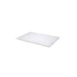 Tampon abrasif blanc 15x23cm - Pqt de 10