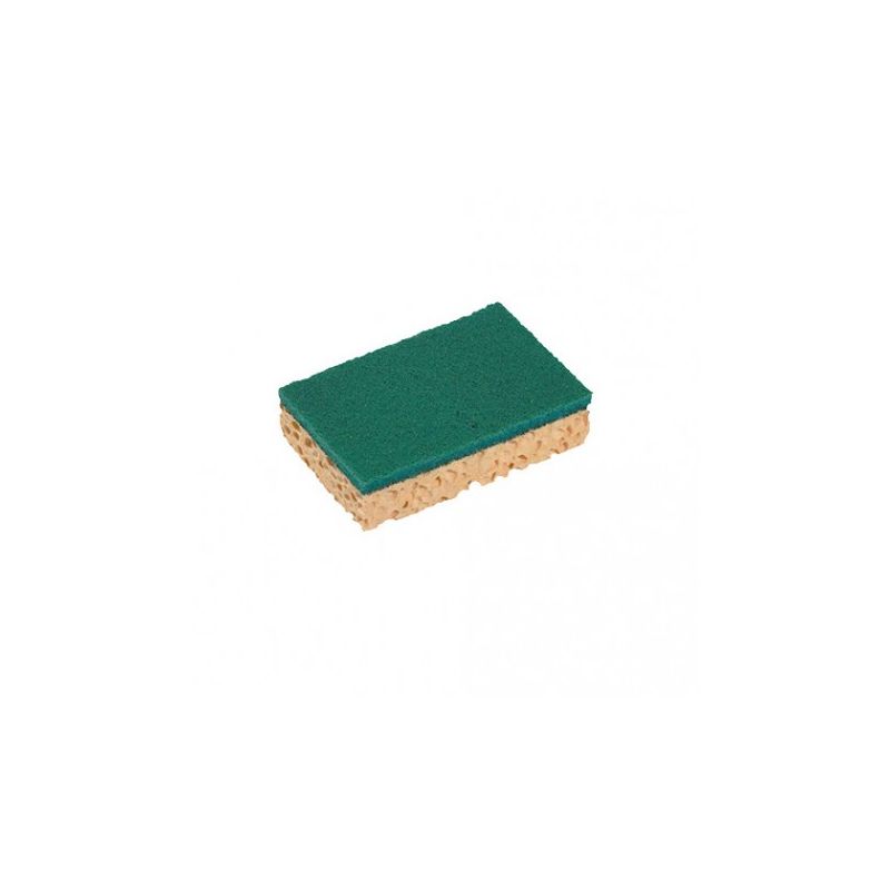 Tampon vert éponge végétale SPONTEX Basic PM-Sachet de 10 (ex126279) Tampon vert éponge végétale SPONTEX Basic PM-Sachet de 10 (ex126279)