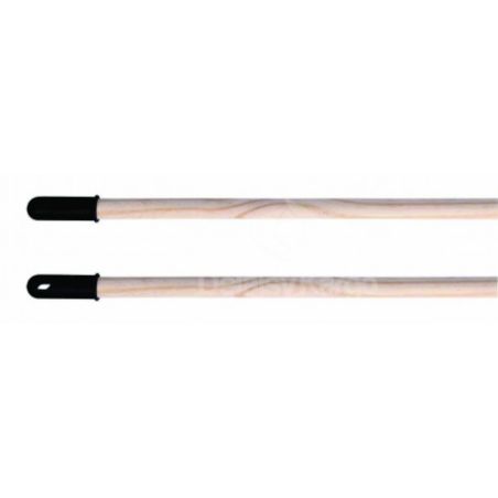 Manche bois 130cm attache et vis