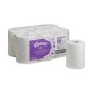 Essuie-mains 2 pl. blanc embossé largeur 19.80cm 100m KLEENEX - Colis 6 rlx