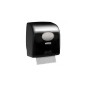 Distributeur essuie-mains rouleaux 350m AQUARIUS noir Distributeur essuie-mains rouleaux 350m AQUARIUS noir