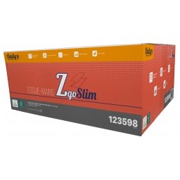 ZGO Slim Essuie-mains Z p. ouate Ecolabel blanc 20.5x24 - Ct 3750 fts