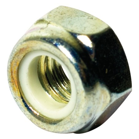 ECROU HEXAGONAL FREIN NYLON 6MM ZINGUE 8.8 BOITE DE 200