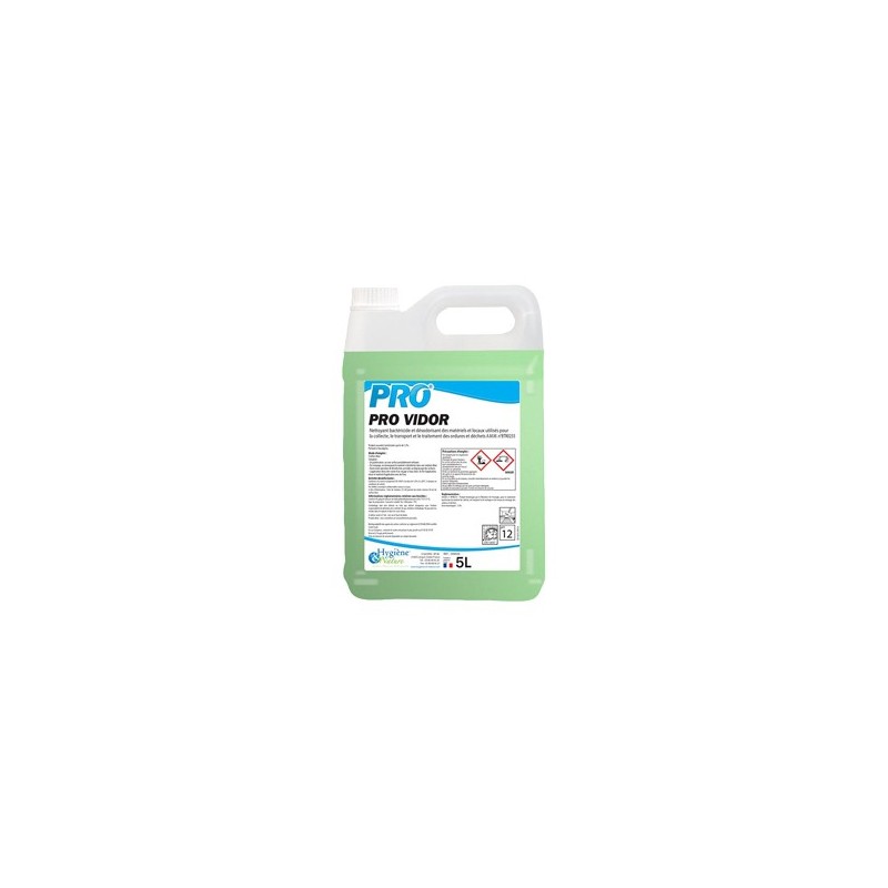 Nettoyant bactéricide PRO VIDOR - Bidon 5L Nettoyant bactéricide PRO VIDOR - Bidon 5L