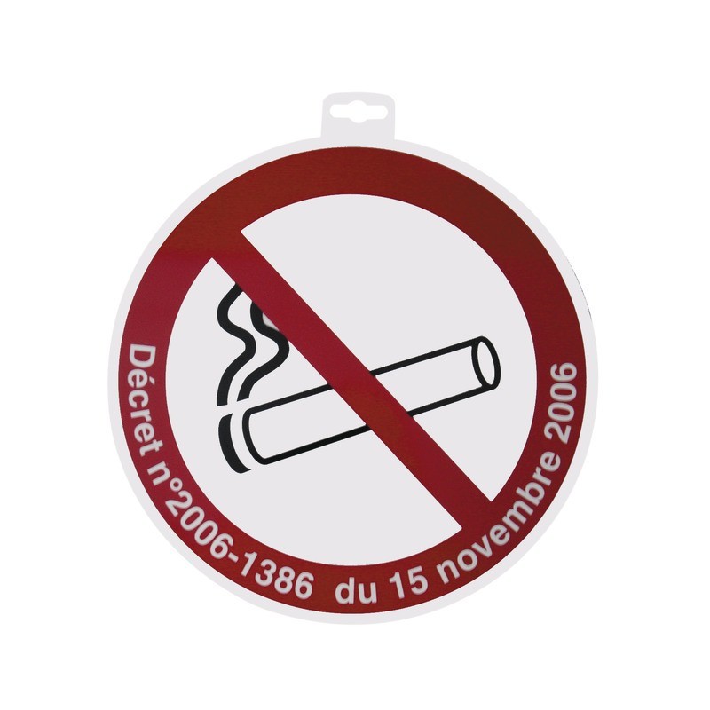 SIGNALETIQUE DEFENSE DE FUMER + DECRET SIGNALETIQUE DEFENSE DE FUMER + DECRET