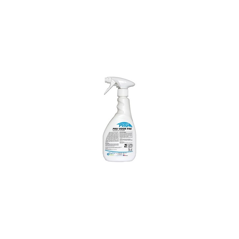 Désinfectant Bactericide Viricude PRO VIDOR PAE - Spray 750ml Désinfectant Bactericide Viricude PRO VIDOR PAE - Spray 750ml