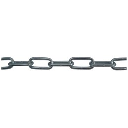 CHAINE DROITE ZINGUE Ø 2,5MM (ROULEAU DE 25M) LE METRE