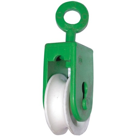 POULIE TOUT POLYAMIDE Ø 35 MM AVEC AXE DEMONTABLE