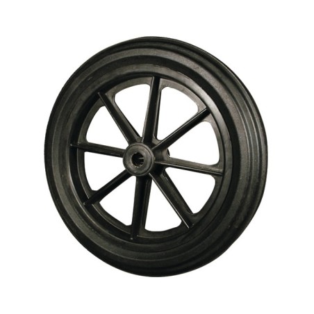 ROUE DE BROUETTE BANDANGE CAOUTCHOUC Ø 350 MM ALESAGE 20 MM