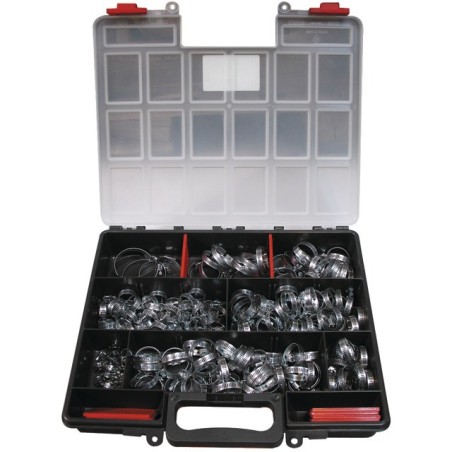 COLLIERS ZINGUES BANDE AJOUREE COFFRET DE 200 PIECES