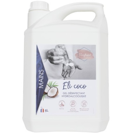 Gel hydroalcoolique parfumé - Bidon 5L