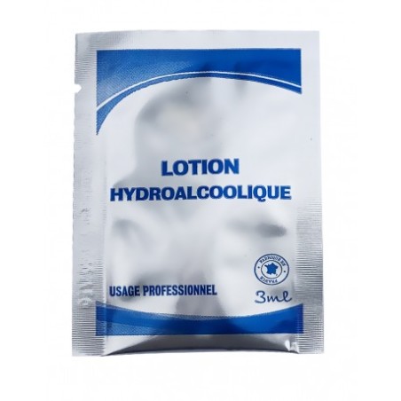 FDV-Lotion hydroalcoolique en dosettes 3 ml - Carton de 500 doses