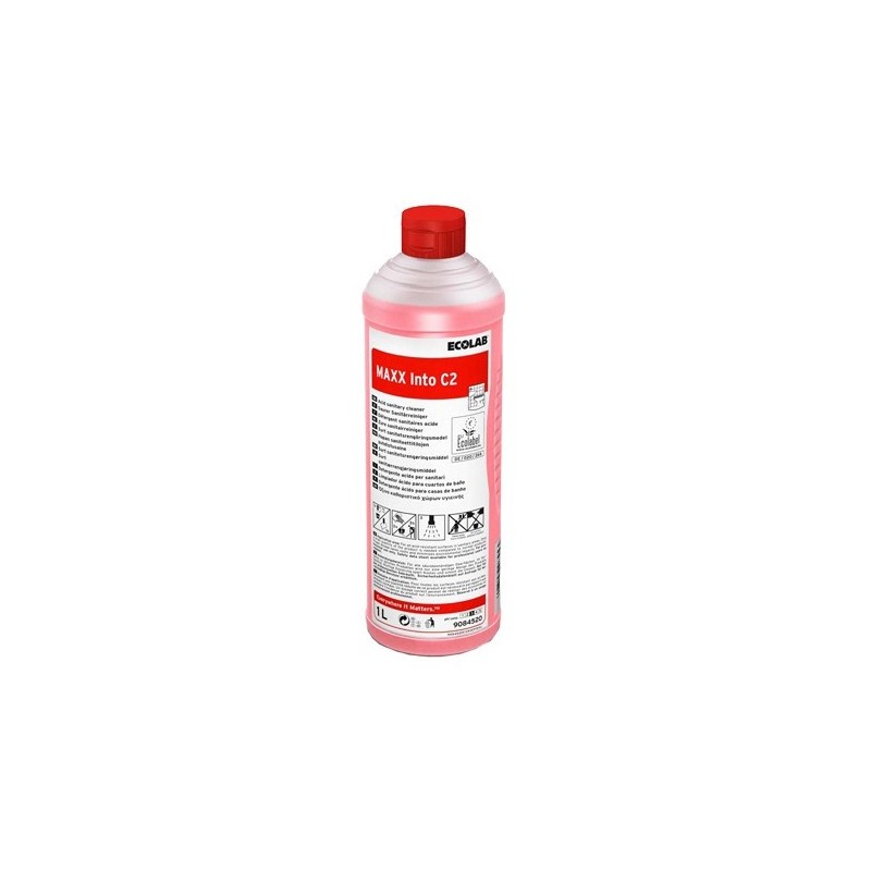 Nettoyant sanitaire MAXX INTO C2 ECOLAB - 9084520 Nettoyant sanitaire MAXX INTO C2 ECOLAB - 9084520