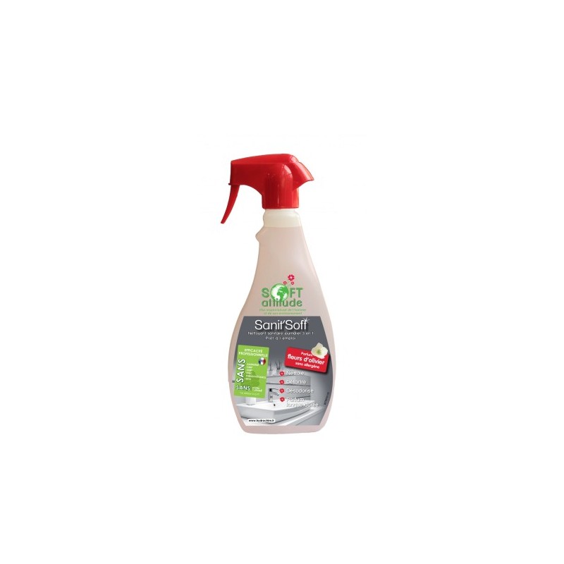 SANIT'SOFT - 1843 - NETTOYANT DÉTARTRANT SANITAIRE SANIT'SOFT - 1843 - NETTOYANT DÉTARTRANT SANITAIRE