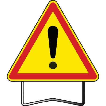 PANNEAU SUR PIED AK14-700 T1 DANGER