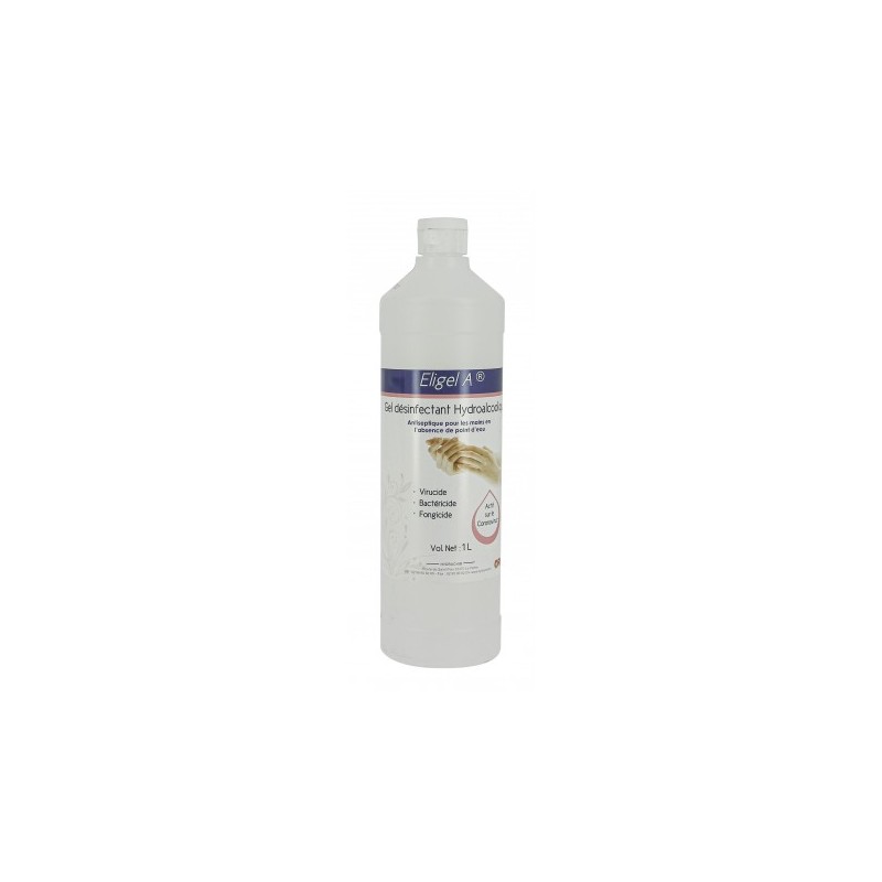 N'est plus commercialisé - Gel hydroalcoolique- Eligel A 3131 - ORLAV - 1 Litre avec pompe N'est plus commercialisé - Gel hydroalcoolique- Eligel A 3131 - ORLAV - 1 Litre avec pompe