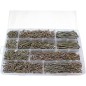 VIS AGGLO TETE FRAISEE ZINGUE ASSORTIMENT COFFRET DE 1375