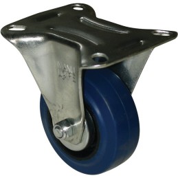 ROUE FIXE POLYAMIDE 200X50 MM PLAT 135X110 MM ALESAGE A ROULEAUX
