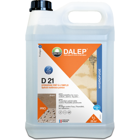 Hydrofuge D21 - Prêt à l'emploi