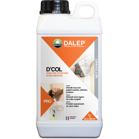 Décolleur Papier peint & affiches D'COL Ultra Concentré