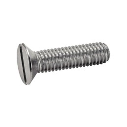 VIS METAUX TETE FRAISEE FENDUE 8X80 ZINGUE 4.8 BLISTER DE 5