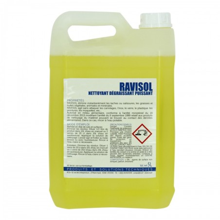 Dégraissant surpuissant sols industriels RAVISOL