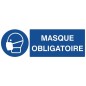 MASQUE OBLIGATOIRE/ADHESIF 330X120MM MASQUE OBLIGATOIRE/ADHESIF 330X120MM