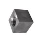 ECROU CARRE 28MM BRUT 6.8 PAS TRAPEZOIDAL ECROU CARRE 28MM BRUT 6.8 PAS TRAPEZOIDAL