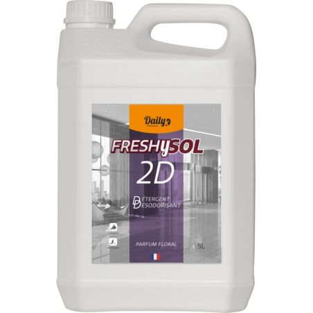 FRESHYSOL 2D Détergent désodorisant sols & surfaces DAILYK 5 Litres