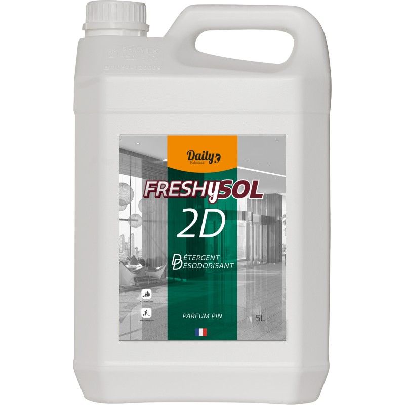 FRESHYSOL 2D Détergent désodorisant sols & surfaces DAILYK 5 Litres FRESHYSOL 2D Détergent désodorisant sols & surfaces DAILYK 5 Litres