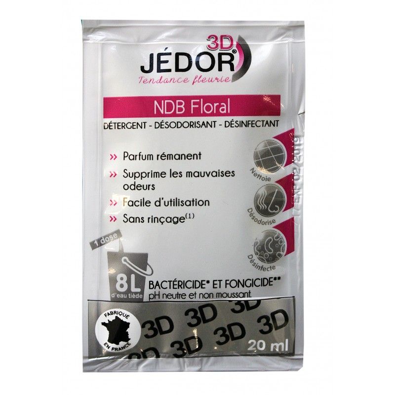 JEDOR 3D Détergent surodorant bactéricide surodorant JEDOR 3D Détergent surodorant bactéricide surodorant
