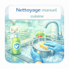 Nettoyage manuel cuisine