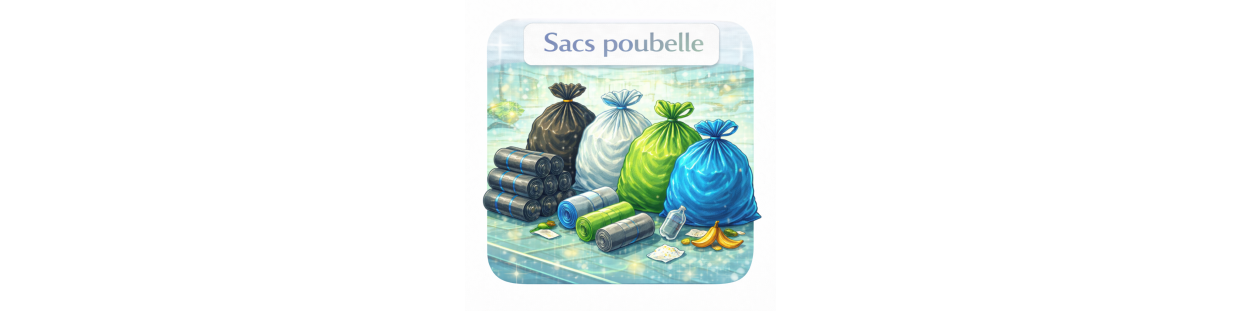 Sacs poubelle professionnels | Tous litrages & résistances
